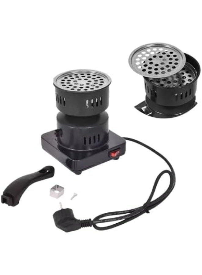 موقد فحم كهربائي سريع وقوي للطهي توزيع حرارة متساوي، مثالي للشواء استخدام آمن وسهل في المنزل أو الحفلات، تصميم عملي لتجربة طهي ممتازة - Image 1